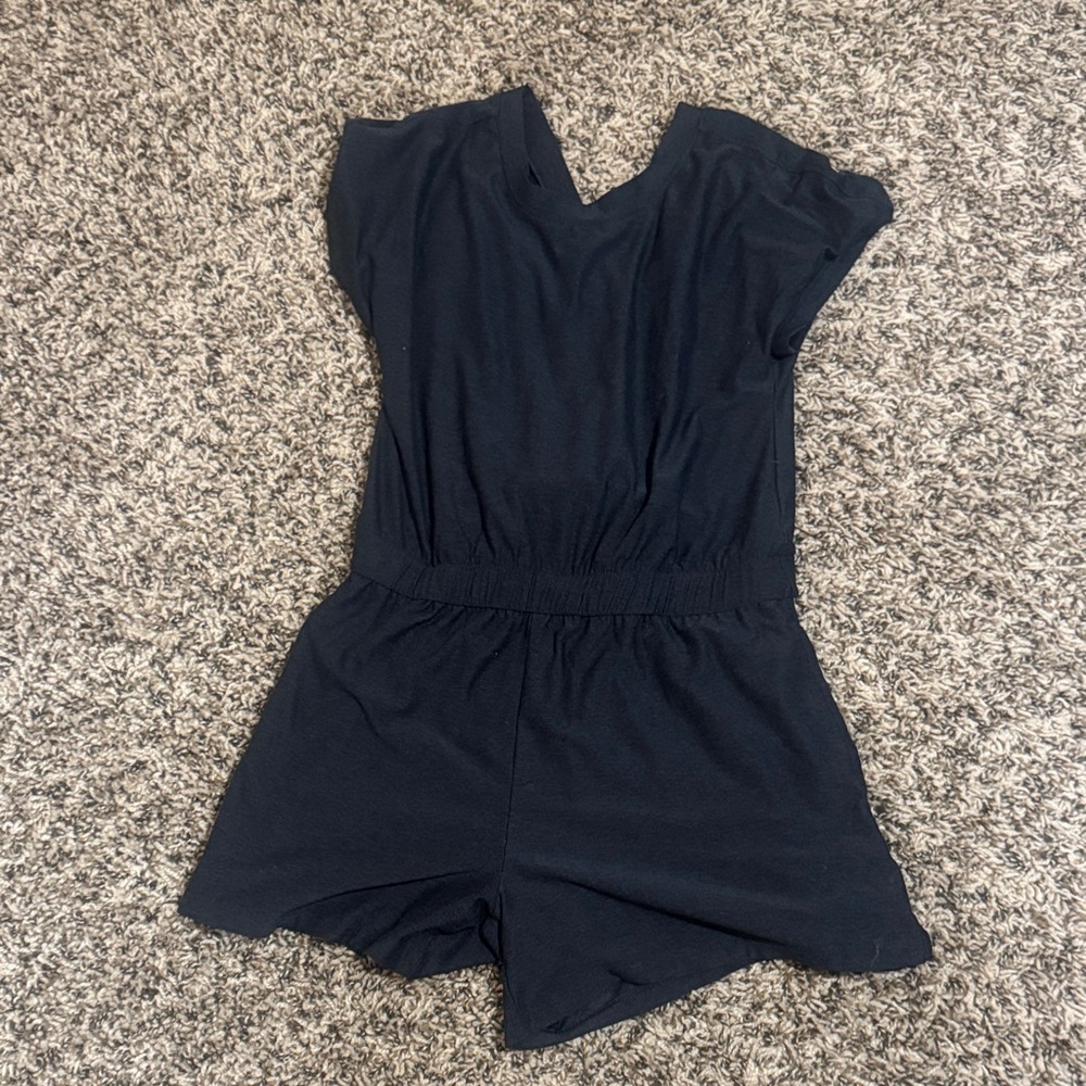 Kids charcoal Romper